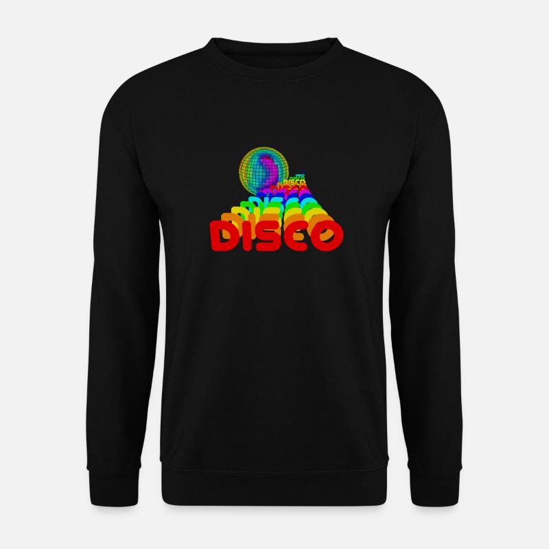 Disko - Unisex Pullover - Schwarz