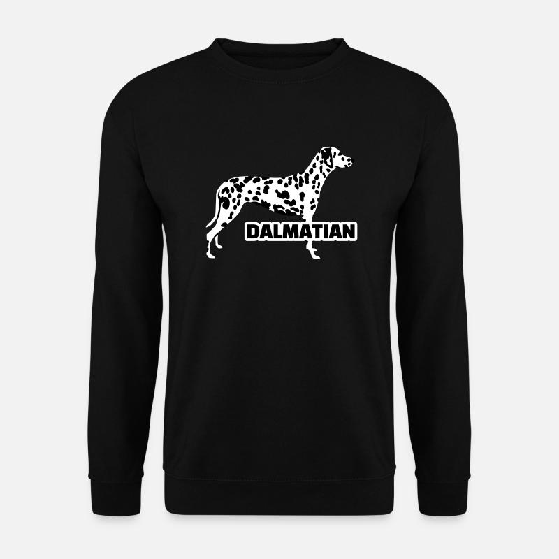 Dalmatian - Unisex Sweatshirt - black