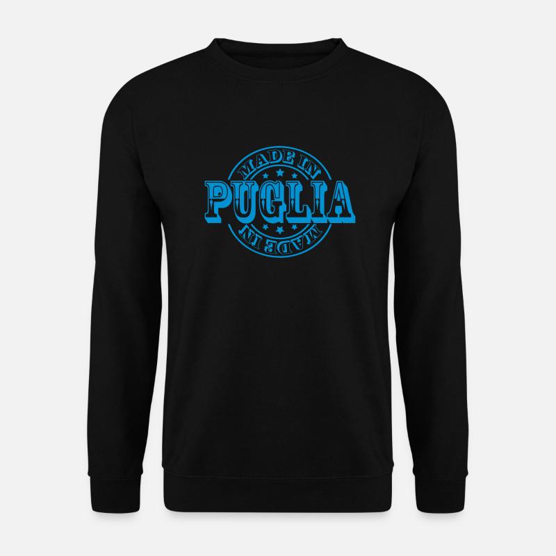 made in puglia m1k2 - Unisex Pullover - Schwarz