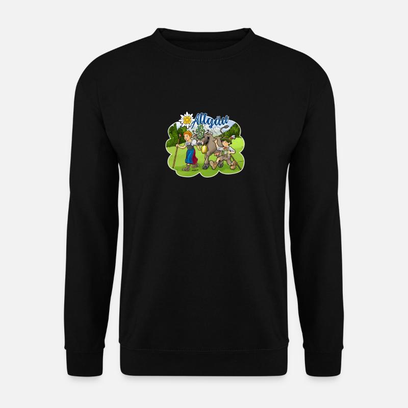 Allgäu - Unisex Pullover - Schwarz