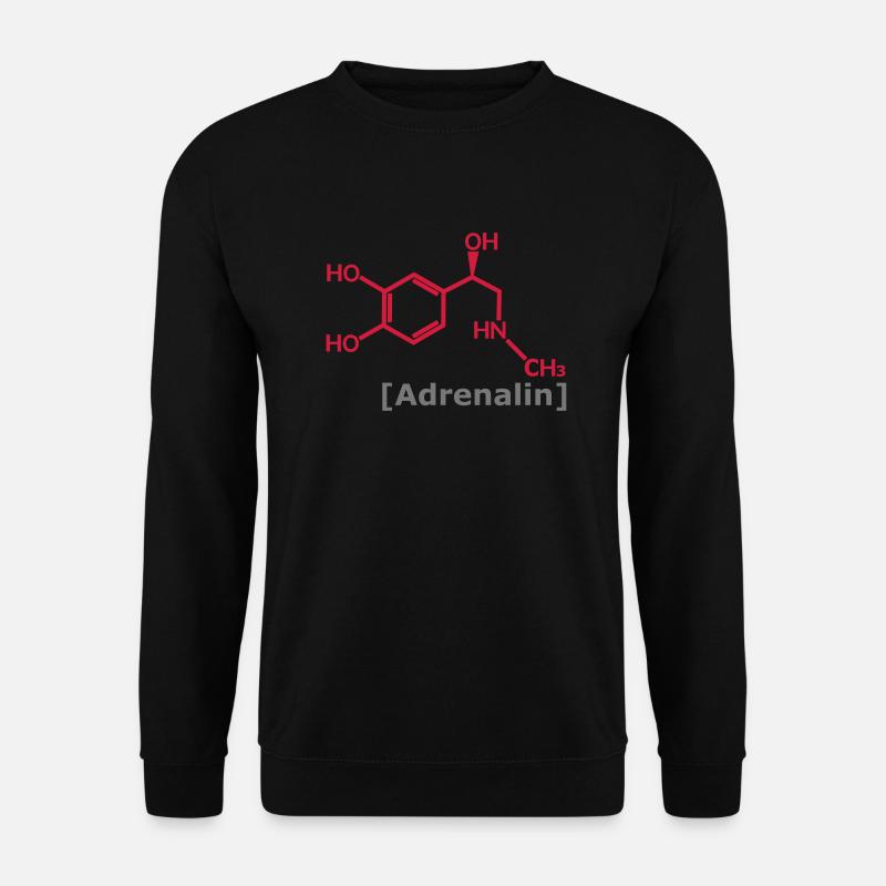 Adrenalin - Unisex Pullover - Schwarz