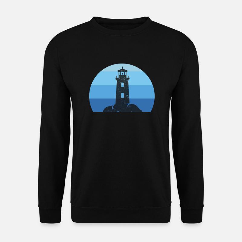 Lighthouse Gift Holiday - Unisex Sweatshirt - black
