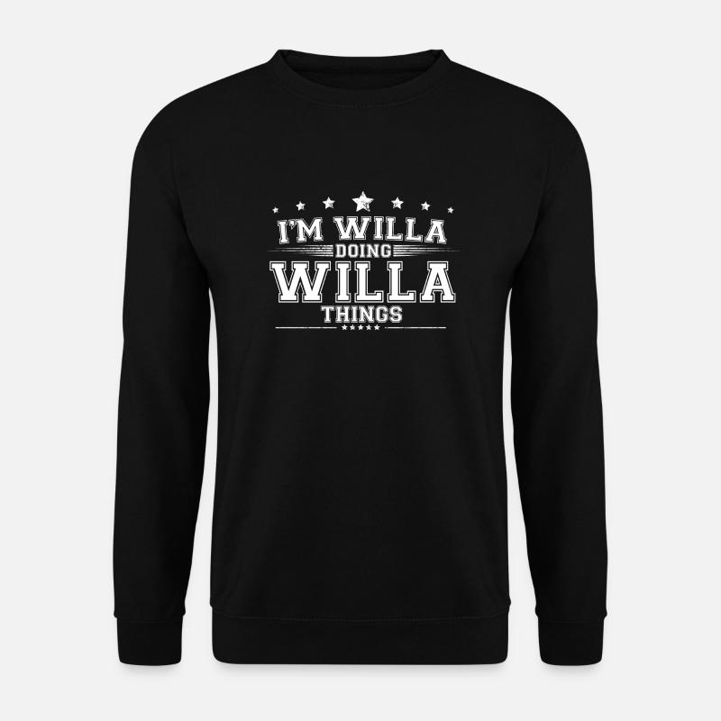 Willa - Sweat-shirt Unisexe - noir