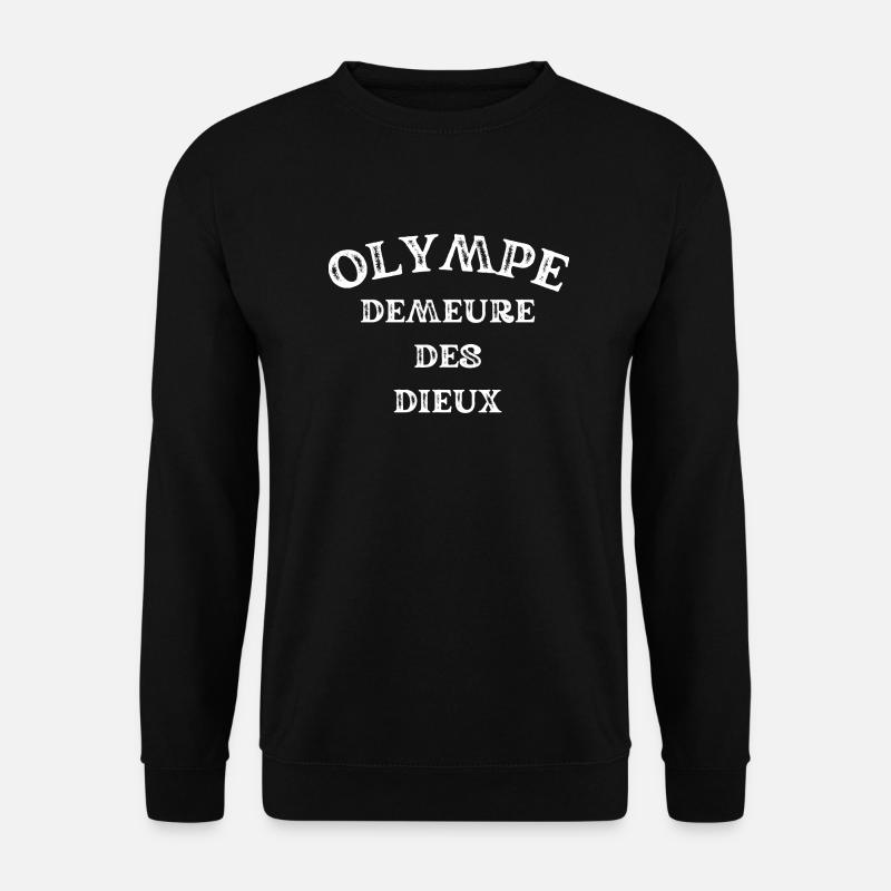 OLYMPE DEMEURE DES DIEUX - Sweat-shirt Unisexe - noir