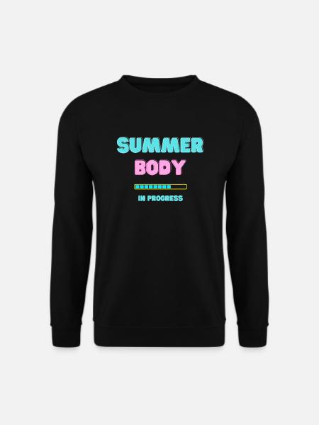 SUMMER BODY in progress - Sweat-shirt Unisexe - noir