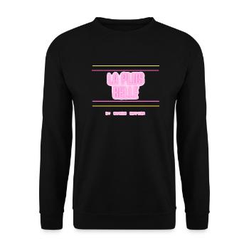 La plus belle - Sweat-shirt Unisexe - noir - Devant - Alina (178cm) & Michal (187cm)
