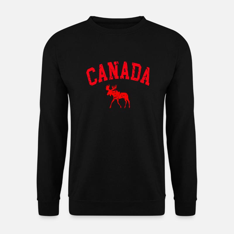 Canada Moose - Unisex Sweatshirt - black