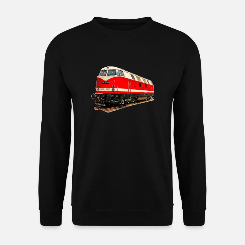 Diesellok 118 782 - Unisex Pullover - Schwarz