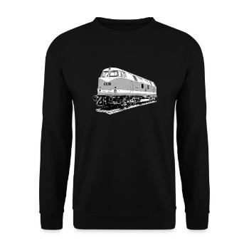 Diellolk 118 782-1 - Sweat-shirt Unisexe - noir - Devant - Alina (178cm) & Michal (187cm)