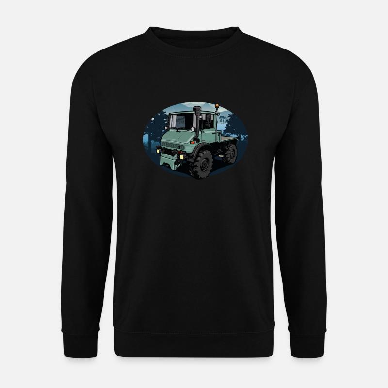 Universelles Motorgerät // Illustration - Unisex Pullover - Schwarz