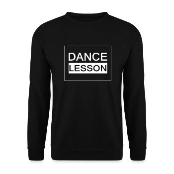 Danse Musique de danse - Sweat-shirt Unisexe - noir - Devant - Alina (178cm) & Michal (187cm)