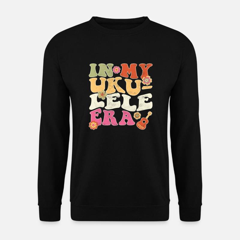 À l’ère du ukulélé - Sweat-shirt Unisexe - noir