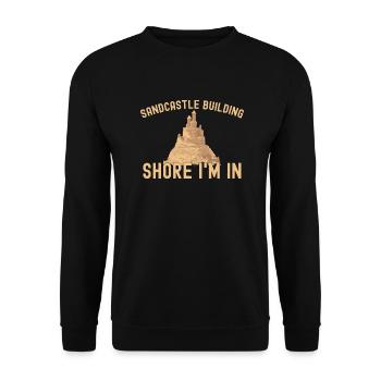 Sandcastle Kit Gear Sandcastle Set Toys - Unisex Pullover - Schwarz - Vorne - Alina (178cm) & Michal (187cm)