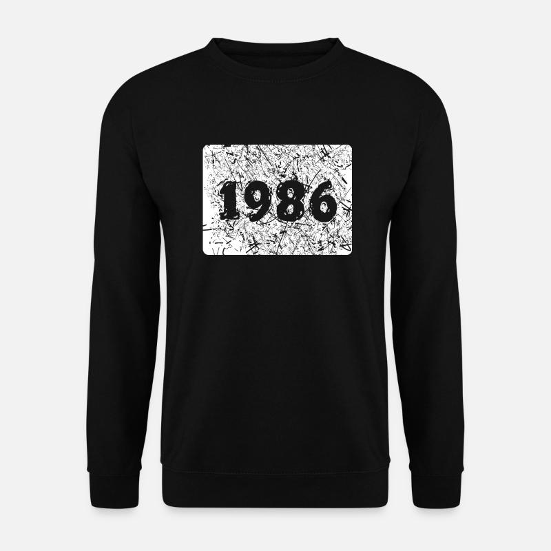 1986 - Unisex Pullover - Schwarz
