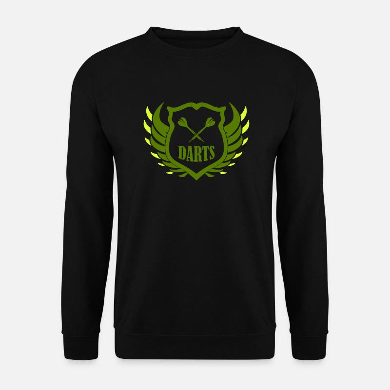 darts shield - Unisex Pullover - Schwarz