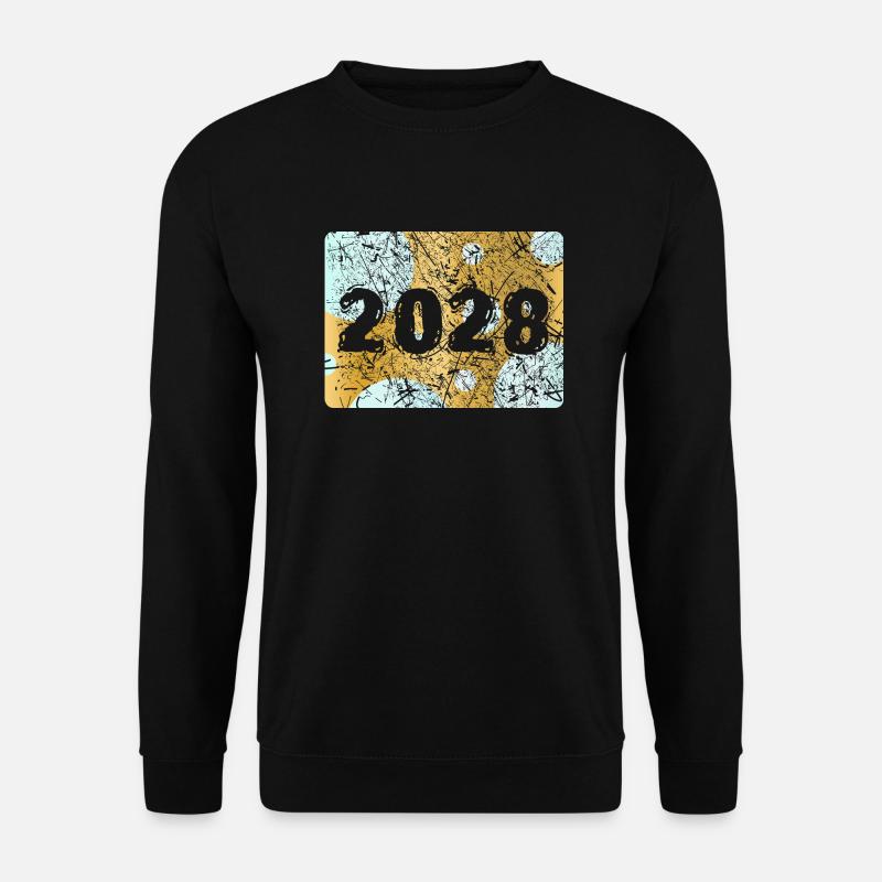 2028 - Unisex Pullover - Schwarz