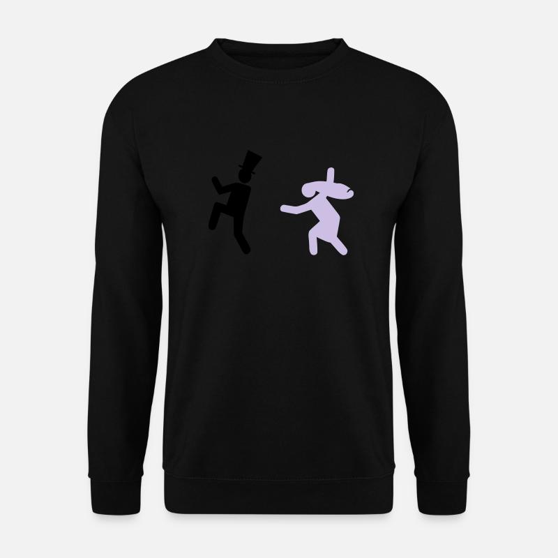 Running Groom - Unisex Pullover - Schwarz