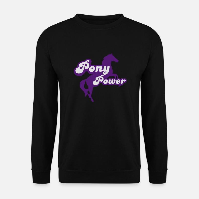 Pony - Unisex Pullover - Schwarz