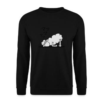night owl - Sweat-shirt Unisexe - noir - Devant - Alina (178cm) & Michal (187cm)