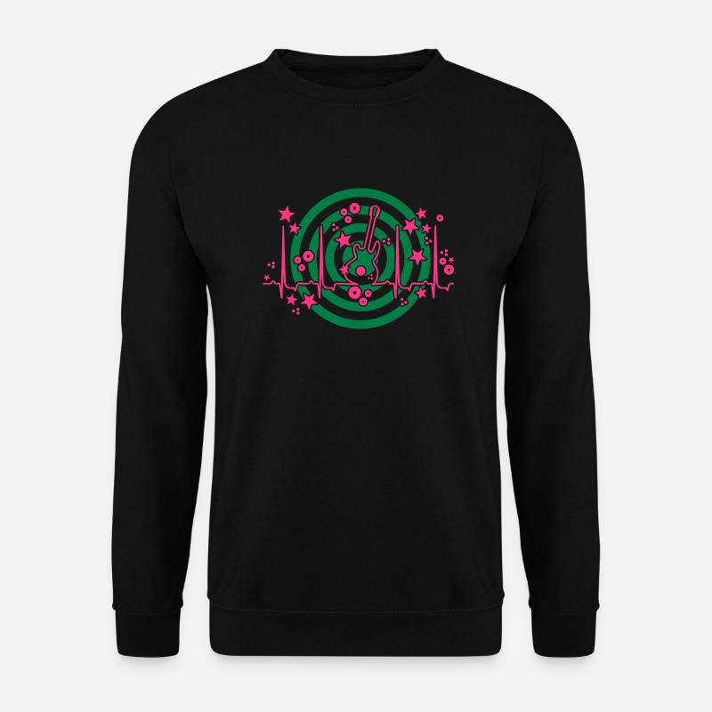 pop beat (2c) - Unisex Pullover - Schwarz