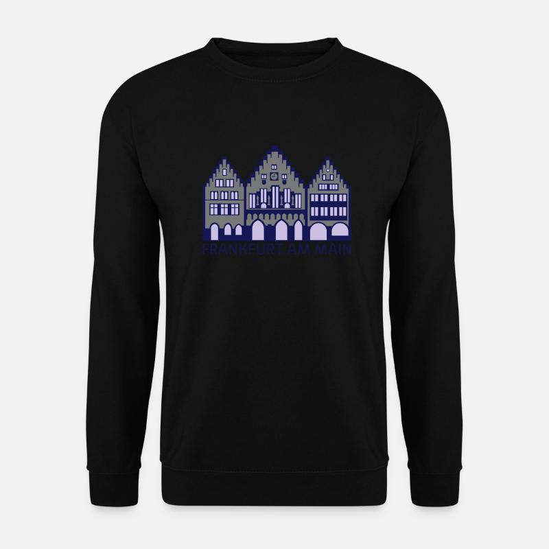 Frankfurt am Main - Römer - Unisex Pullover - Schwarz