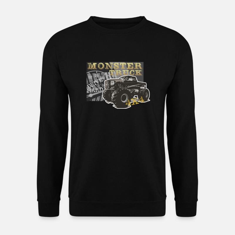 Monstertrck - Unisex Pullover - Schwarz