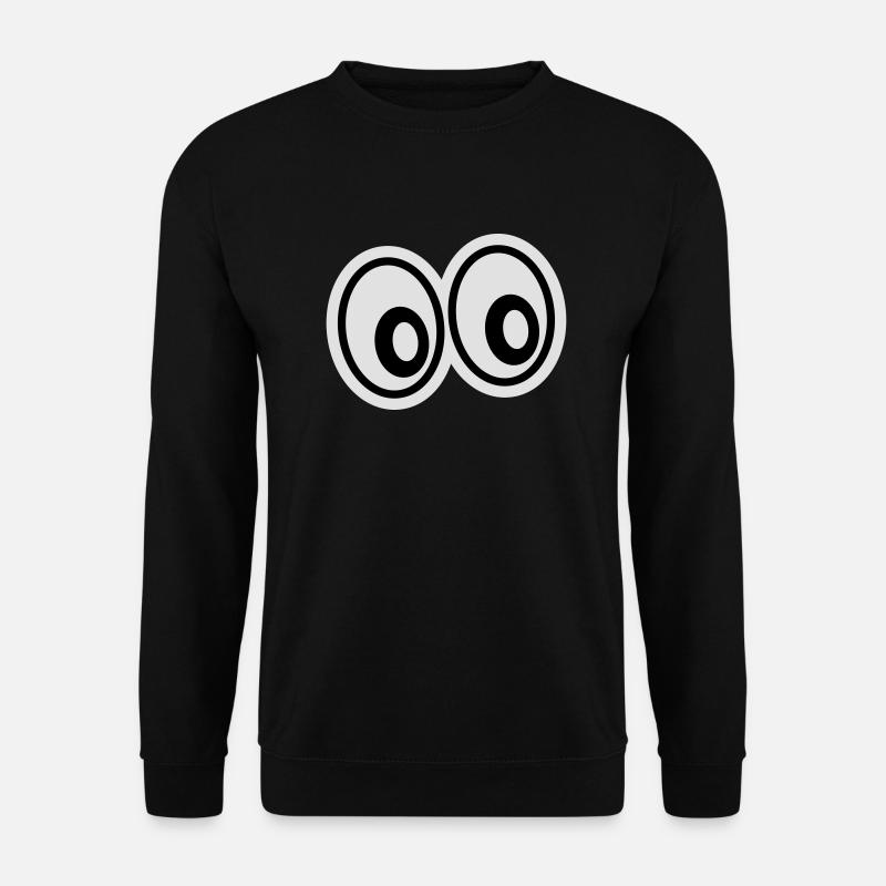 eyes_1f2 - Unisex Pullover - Schwarz