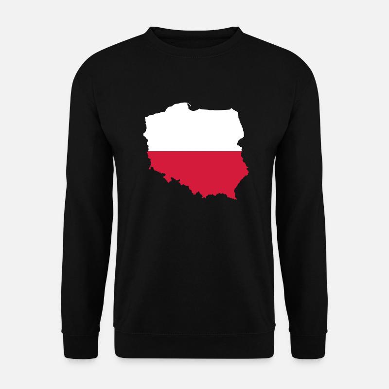 Polen - Unisex Pullover - Schwarz