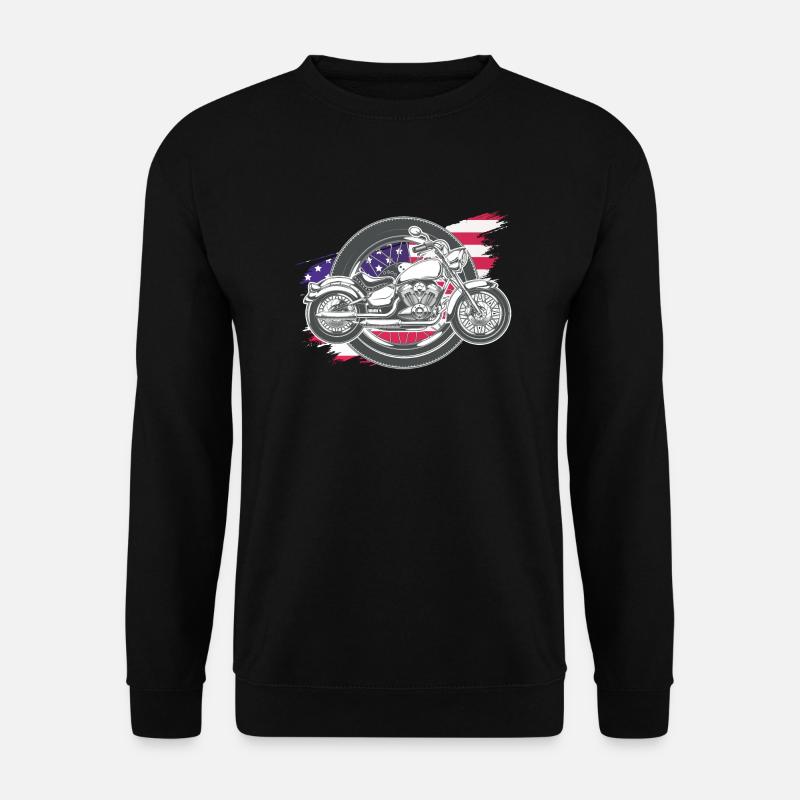 motorcycle motorcycle - Unisex Sweatshirt - black