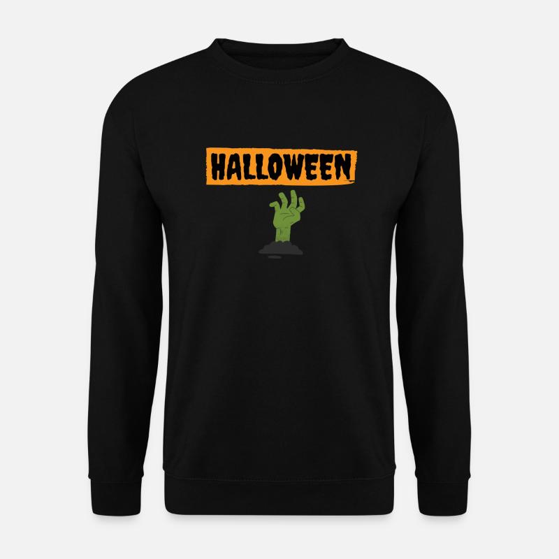 Halloween Haupt - Unisex Pullover - Schwarz