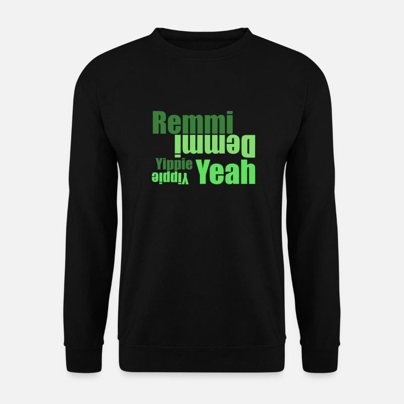 Remmidemmi Festival Outfit - Unisex Pullover - Schwarz