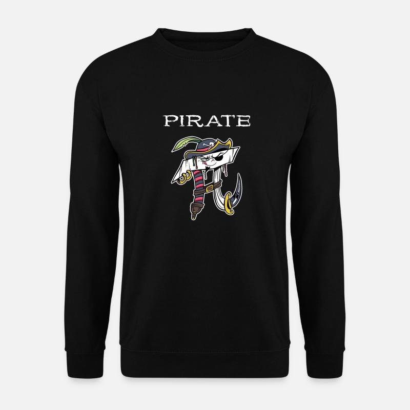 Math Pirate Pi - Sweat-shirt Unisexe - noir