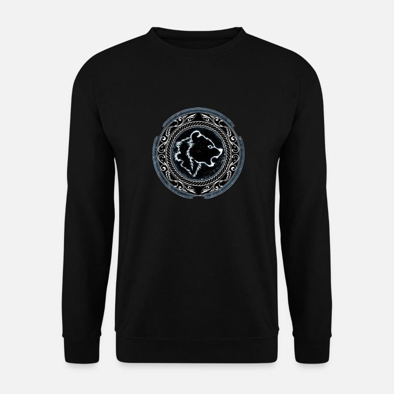Wikinger Berserker Bär - Unisex Pullover - Schwarz