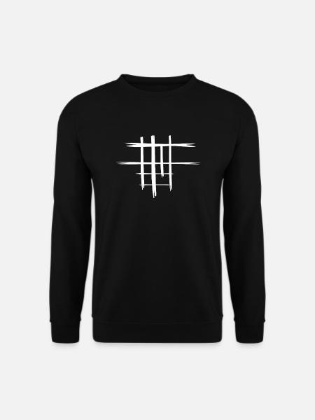 Just be a warrior - Unisex Pullover - Schwarz