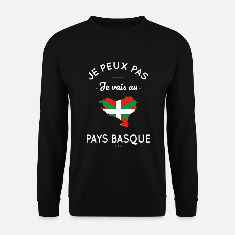 Mode Basque activé - Sweat-shirt Unisexe - noir
