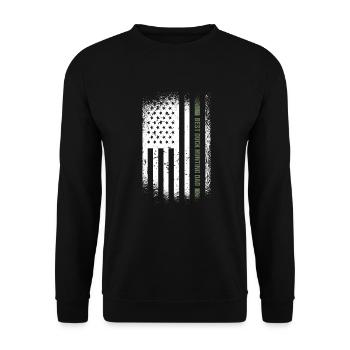 Chasseur de canards Meilleur chasseur de canard Papa Chasse au canard - Sweat-shirt Unisexe - noir - Devant - Alina (178cm) & Michal (187cm)