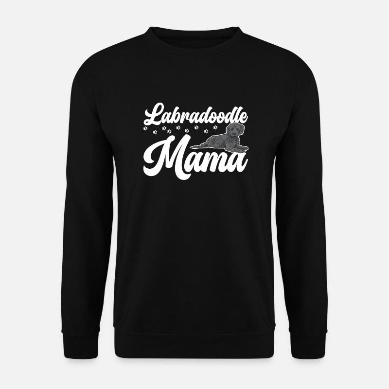 Labradoodle Hund - Unisex Pullover - Schwarz