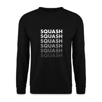 Sport Squash - Unisex Pullover - Schwarz - Vorne - Alina (178cm) & Michal (187cm)