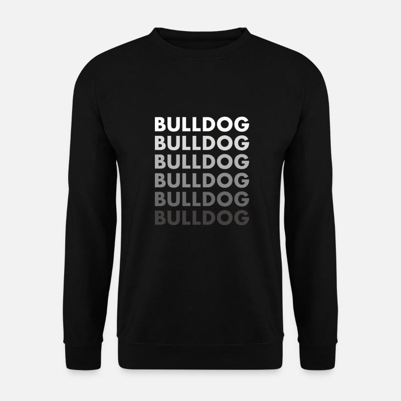 Bulldog - Unisex Pullover - Schwarz