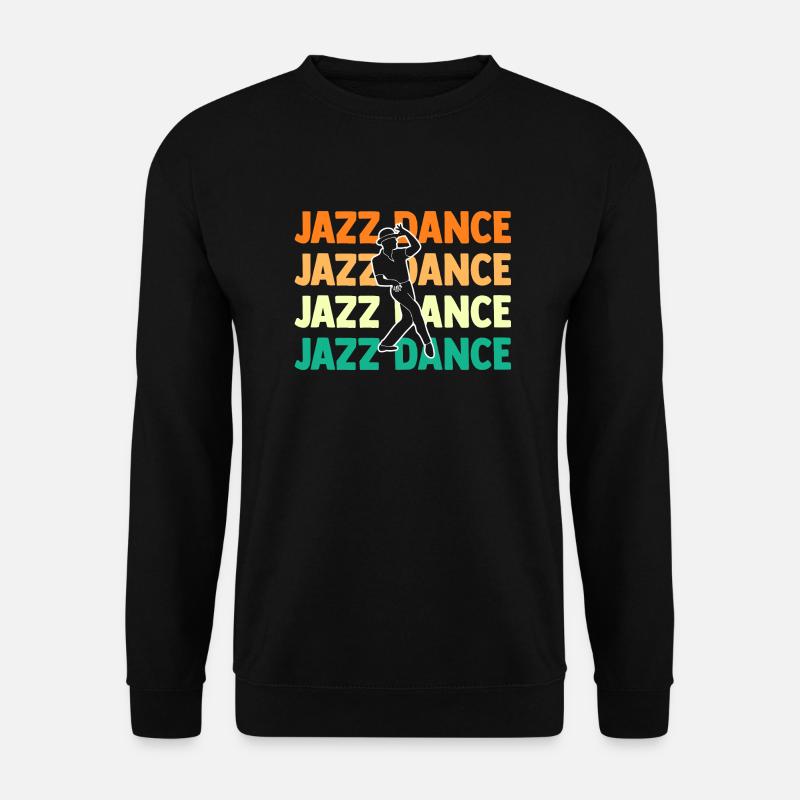 Jazz Tänzer - Unisex Pullover - Schwarz
