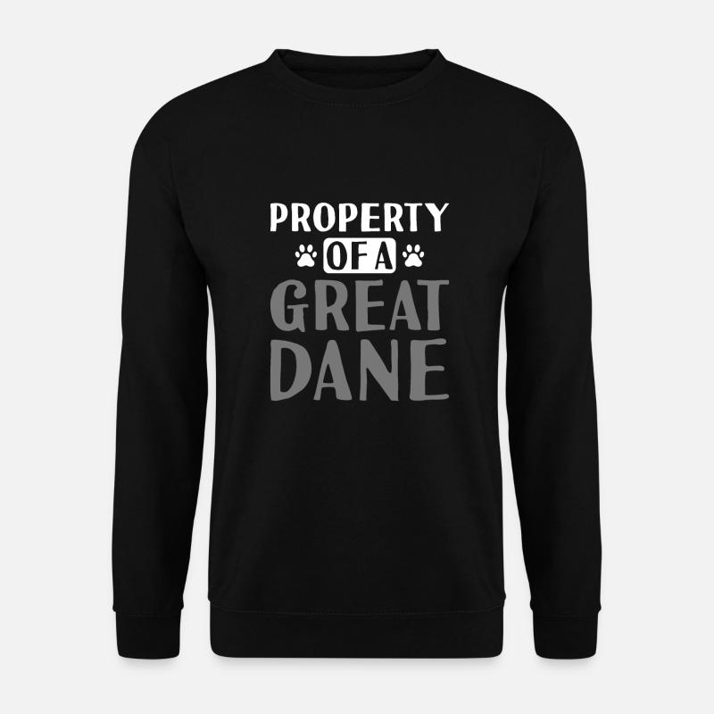 Property Of A Great Dane - Unisex Pullover - Schwarz