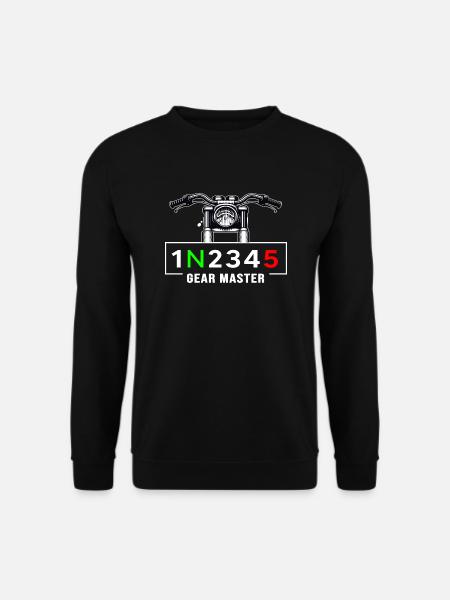 Motorrad motor-biker Motorradfahrer Motorradtour - Unisex Pullover - Schwarz