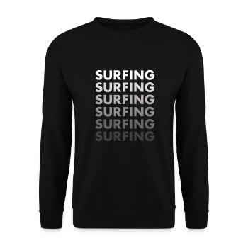 Sport Surfing - Unisex Pullover - Schwarz - Vorne - Alina (178cm) & Michal (187cm)