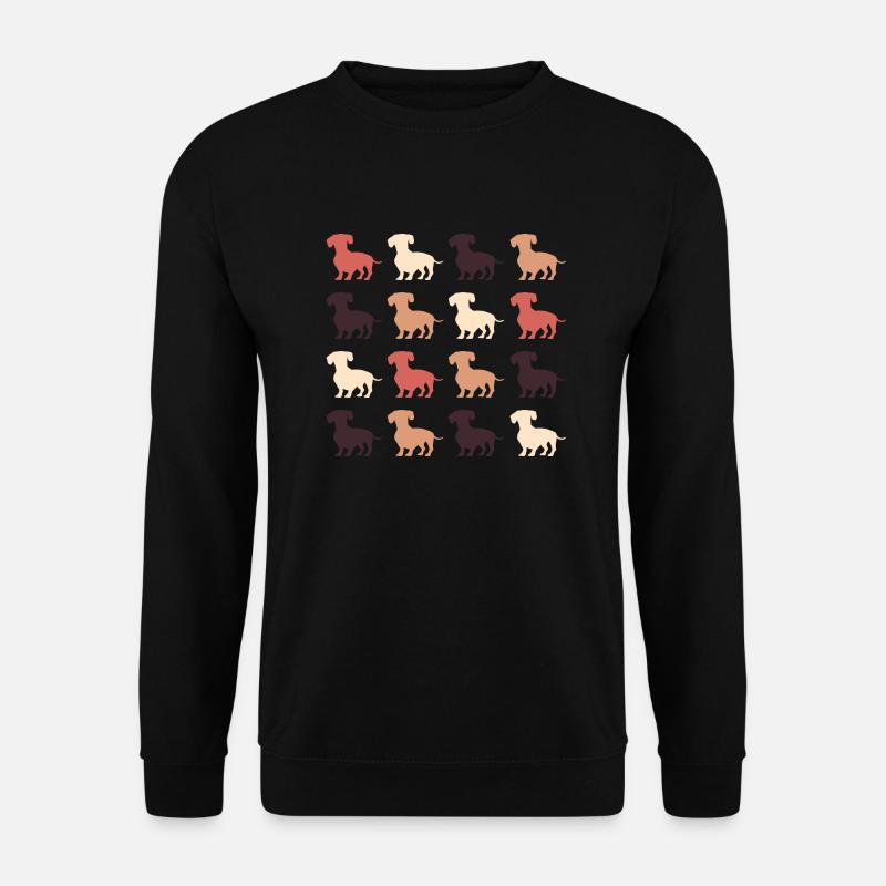 Dackel - Unisex Pullover - Schwarz