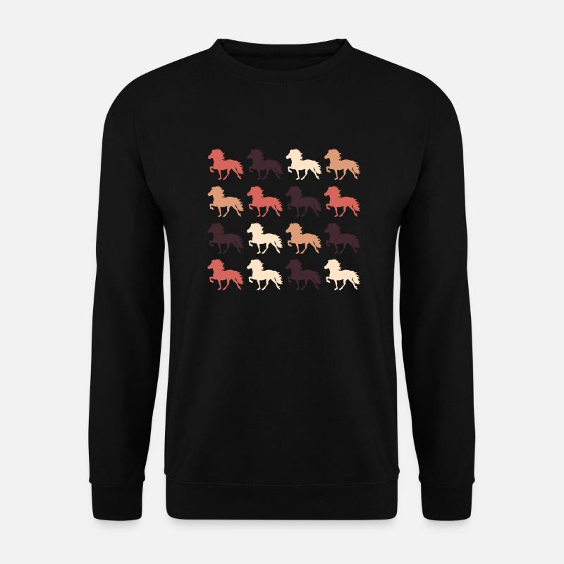 Isandpferd - Unisex Pullover - Schwarz