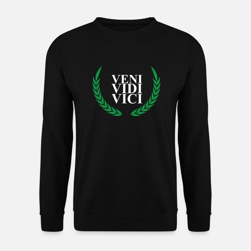 VENI VIDE SCHRAUBSTOCK - Unisex Pullover - Schwarz