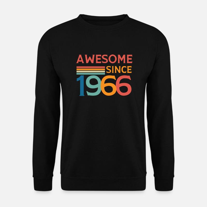 Awesome since 1966 - Sweat-shirt Unisexe - noir