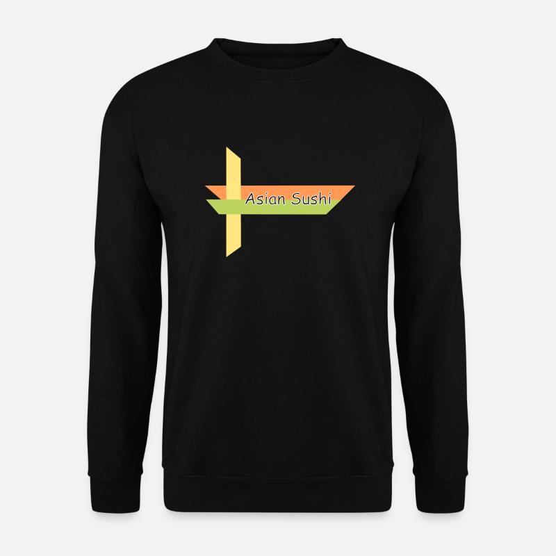 Asian Sushi - Unisex Pullover - Schwarz