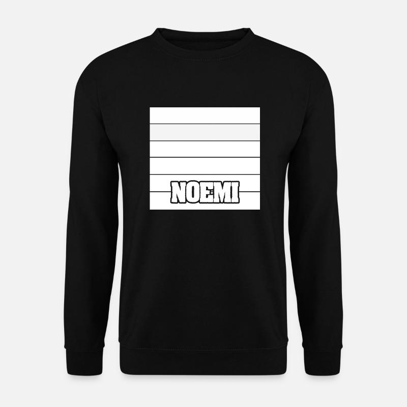 Frauenname Noemi - Unisex Pullover - Schwarz