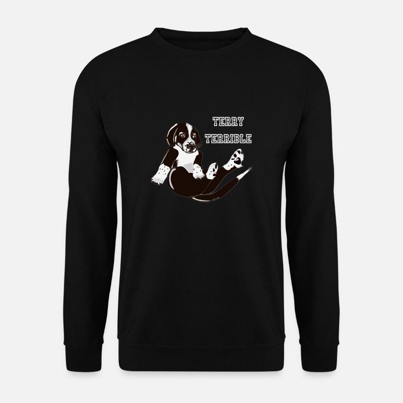 Terry le chiot terrible - Sweat-shirt Unisexe - noir